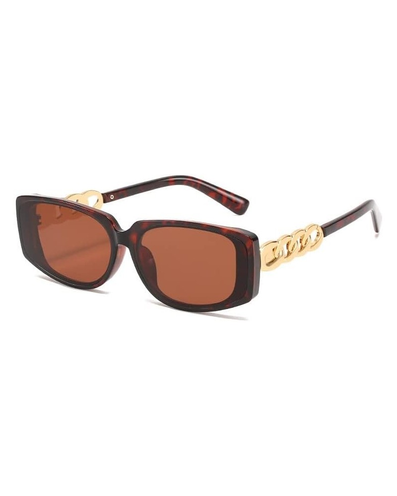 Fashion Chain Sunglasses for Men and Women Outdoor Sunshade (Color : C, Size : Medium) Medium D $16.41 Designer