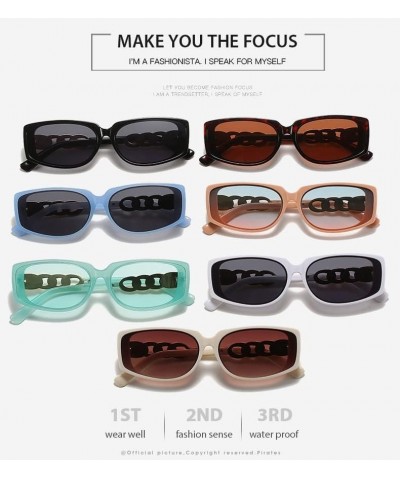 Fashion Chain Sunglasses for Men and Women Outdoor Sunshade (Color : C, Size : Medium) Medium D $16.41 Designer