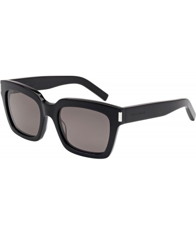 Saint Laurent Bold 1 002 Black Smoke Bold 1 Square Sunglasses Lens Category 3 S $72.38 Square