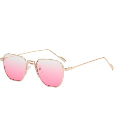 Women's Metal Outdoor Resort Beach Decorative Sunglasses (Color : C, Size : 1) 1 E $13.45 Designer