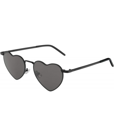 Saint Laurent SL301 002 Black SL301 Cats Eyes Sunglasses Lens Category 3 Size 5 $94.98 Heart