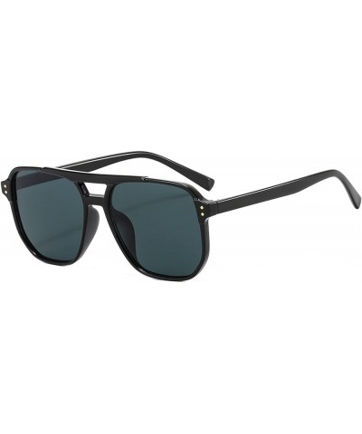 Square Large Frame Sunglasses for Men and Women (Color : C, Size : Medium) Medium A $13.98 Sport