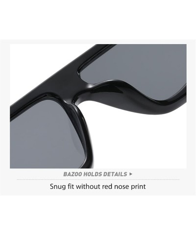 Small Frame Square Men And Women Sunglasses Fashion Outdoor Vacation Trendy UV400 Sunglasses Gift F $15.77 Designer