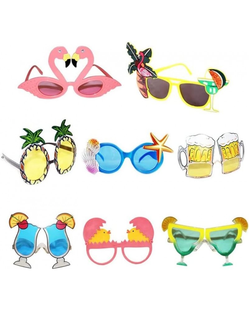 Funny Sunglasses,Novelty Party Sunglasses, Creative Funny Sunglasses, Funny Hawaiian Tropical Sunglasses,Luau Fancy Dress Par...