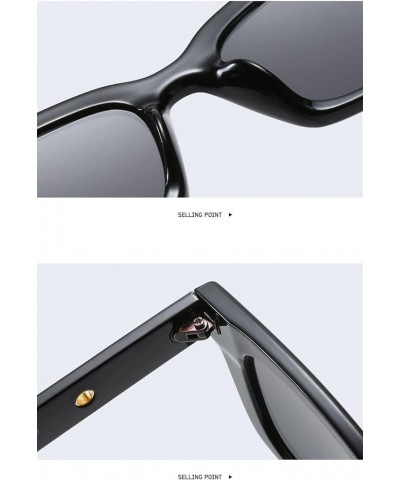 Fashion Small Frame Hip-hop Men and Women Sunglasses Outdoor Vacation Beach Decorative Sunglasses Gift (Color : 7, Size : 1) ...