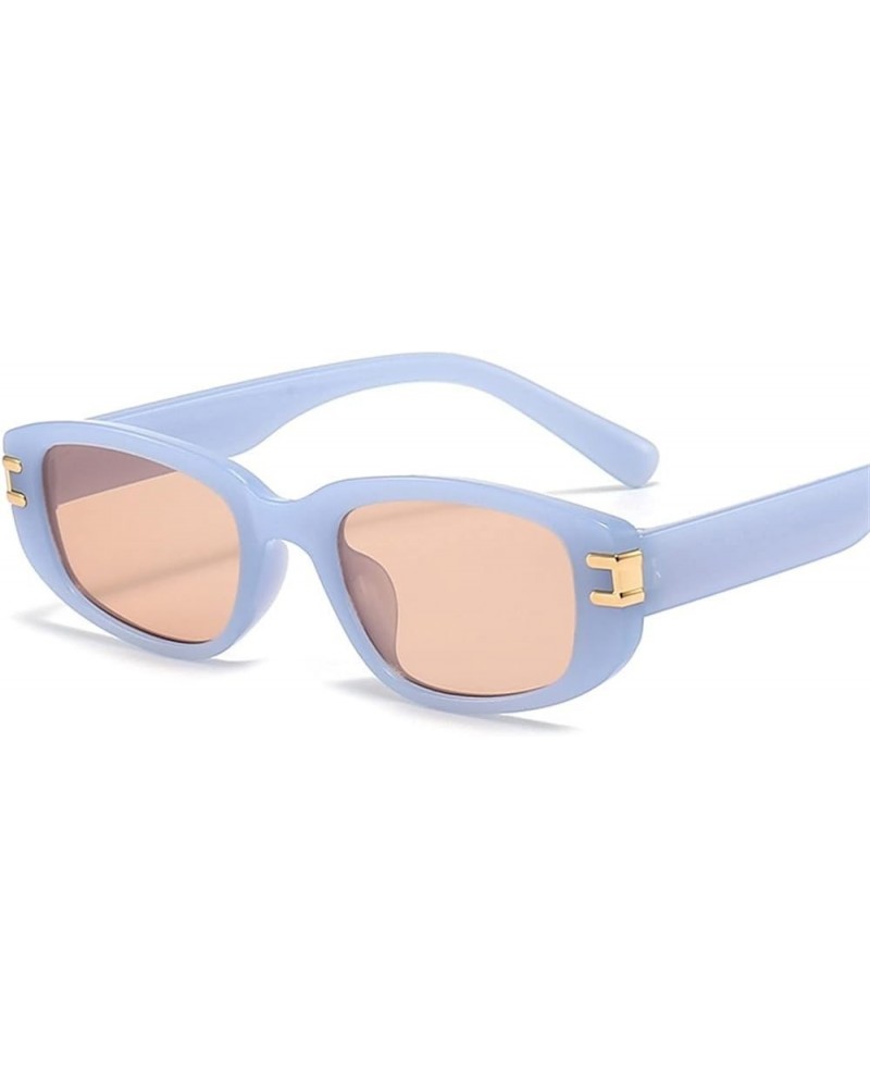 Square Small Frame Sunglasses for Men and Women Fashionable Retro Decorative Sunglasses (Color : D, Size : 1) 1 Large $17.47 ...