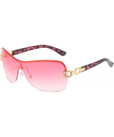 Retro Fashion Large Frame Women Outdoor Vacation Decorative Sunglasses (Color : 3, Size : 1) 1 4 $16.10 Designer