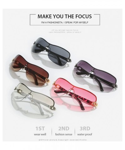 Retro Fashion Large Frame Women Outdoor Vacation Decorative Sunglasses (Color : 3, Size : 1) 1 4 $16.10 Designer