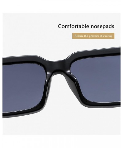 Outdoor Vacation Trendy Driving Sunglasses for Men and Women (Color : D, Size : 1) 1 E $15.65 Designer