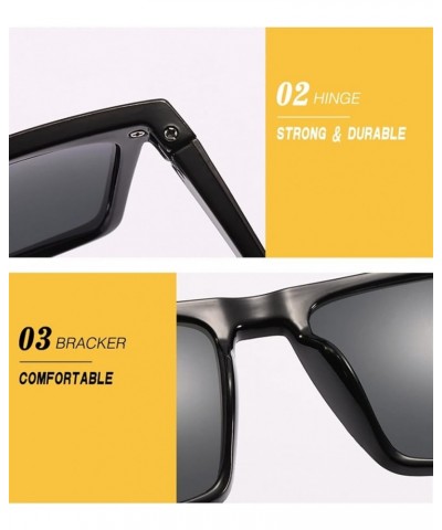 Men's Sports Fashion Driving Outdoor Vacation Sunglasses Gift (Color : I, Size : 1) 1 C $20.16 Sport