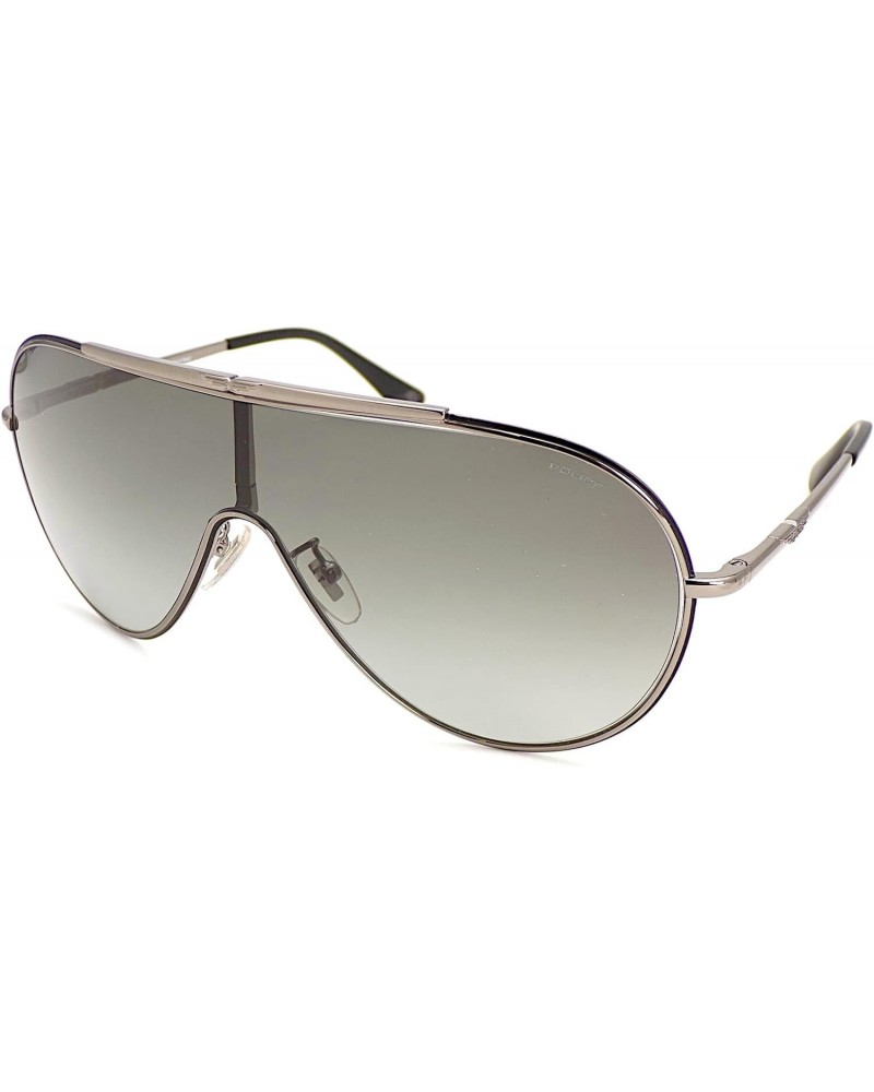 SPL964M 0K56 Silver Sunglasses $52.50 Designer