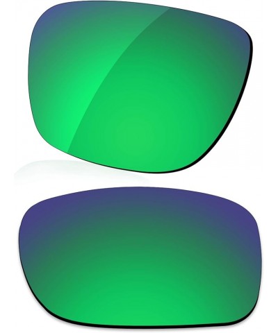 Polarized Lens Replacement for Oakley Sanctuary OO4116 Sunglass - More Options Lawn Green - Polarized Mirrored $11.51 Designer