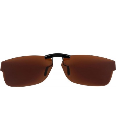 Polarized CLIP-ON Sunglasses for Ray-Ban RB5268 Brown $11.87 Square