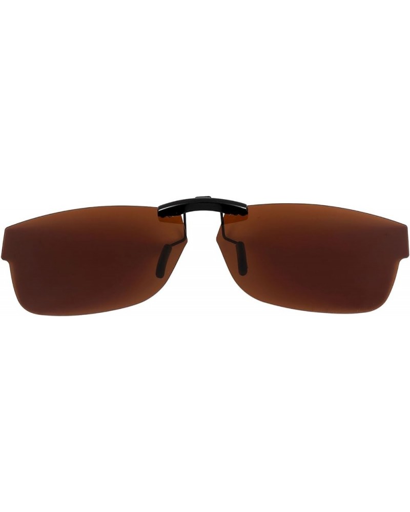 Polarized CLIP-ON Sunglasses for Ray-Ban RB5268 Brown $11.87 Square