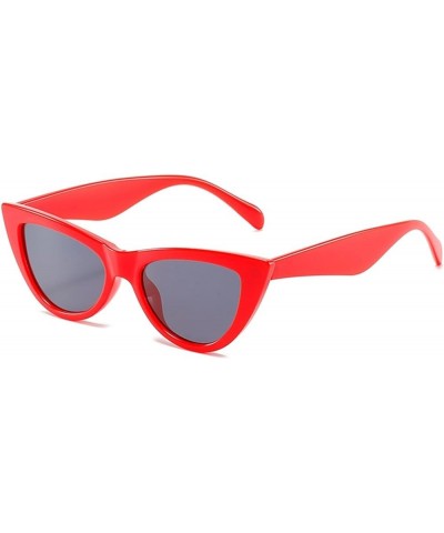 Cat Eye Fashion Men and Women Small Frame Sunglasses Vacation Beach Party Decorative Sunglasses (Color : C, Size : 1) 1 D $19...