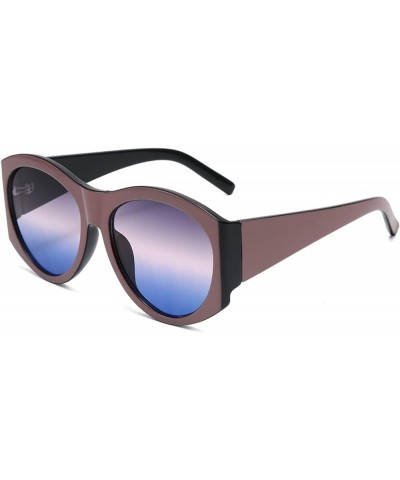 Large Frame Men and Women Sports Sunglasses Vacation Beach Fashion Decorative Sunglasses (Color : C, Size : 1) 1 D $18.29 Sport