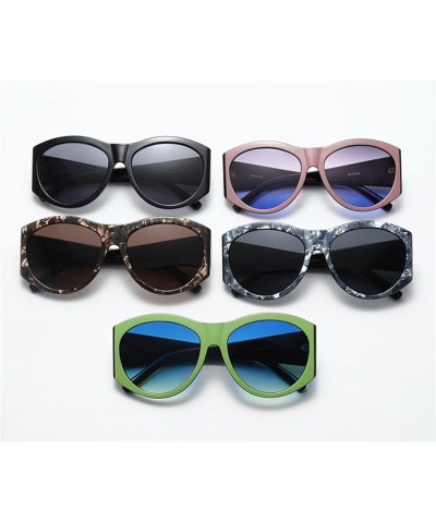 Large Frame Men and Women Sports Sunglasses Vacation Beach Fashion Decorative Sunglasses (Color : C, Size : 1) 1 D $18.29 Sport