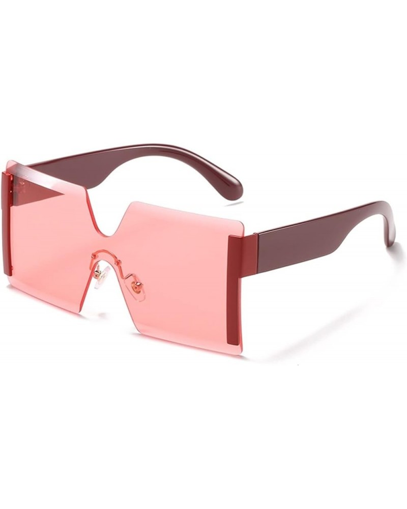 Frameless Outdoor Vacation Beach Fashion Men and Women Decorative Sunglasses (Color : C, Size : 1) 1 I $14.12 Designer