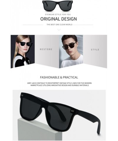 Polarized Sunglasses for Men - Trendy Shades with Integrated Lens, Unleashing the Power of Sun Protection Sand Tea Frame Tea ...