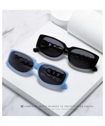 Fashion Square Men and Women Sunglasses Vacation Photo Decorative Sunglasses (Color : 6, Size : 1) 1 5 $13.62 Designer