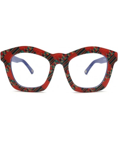 Kente Prescription Ready Eyeglasses Blue $91.80 Square