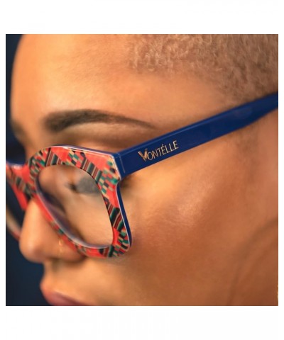 Kente Prescription Ready Eyeglasses Blue $91.80 Square