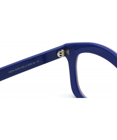 Kente Prescription Ready Eyeglasses Blue $91.80 Square