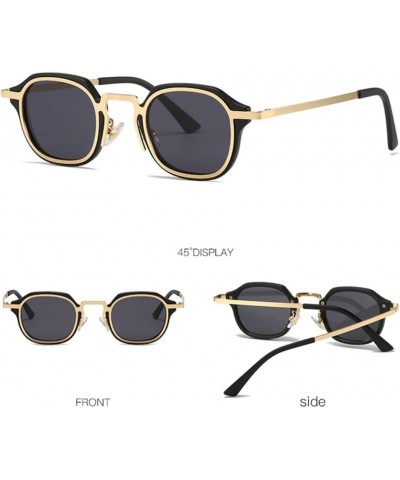 Men Round Sunglasses Women Metal Frame UV400 Sun Glasses Men's Female Eyewear Female Metal Frame 1 $17.22 Rectangular