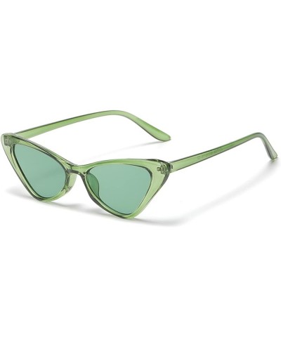 Hip-hop Cat-Eye Fashion Men and Women Outdoor Shooting Decorative Sunglasses (Color : H, Size : 1) 1 F $14.40 Designer