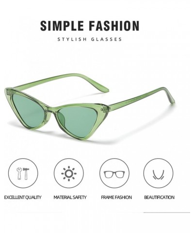 Hip-hop Cat-Eye Fashion Men and Women Outdoor Shooting Decorative Sunglasses (Color : H, Size : 1) 1 F $14.40 Designer