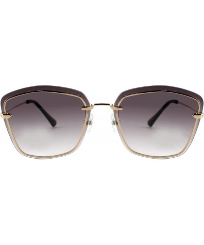 Shades X - UV Protection Sunglasses | Model 1804 Gold $22.00 Square