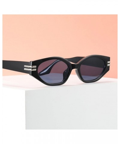 Retro Women Sunglasses Small Frame Outdoor Holiday Fashion Decorative Sunglasses (Color : A, Size : 1) 1 G $17.84 Designer