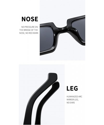 Square Men's And Women's Outdoor Sunglasses Vacation Photo Trend Sunglasses Gift A $11.25 Designer