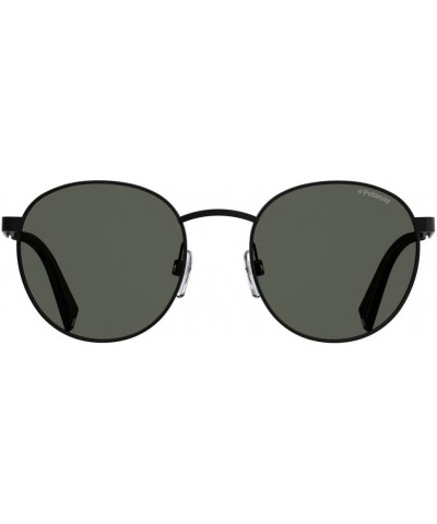 PLD 2053/S Oval Sunglasses Black/Polarized Gray $21.72 Wayfarer