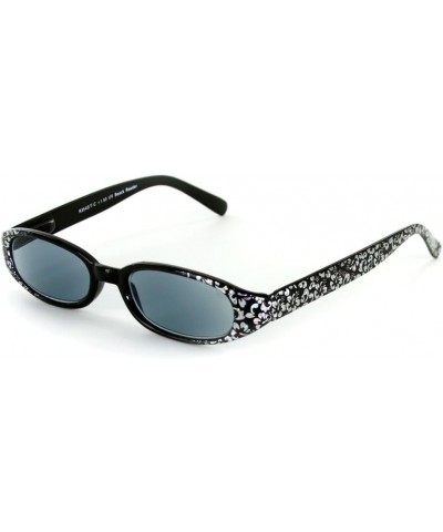 Sun Reflections Full-Lens Reading Sunglasses for Youthful, Active Women Silver W/ Smoke Lens $9.99 Oval