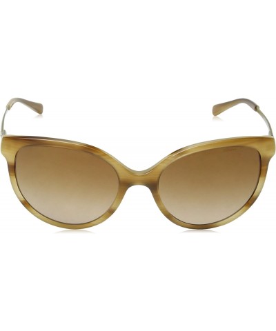 ABI MK2052 Sunglasses 329113-55 - Blonde Horn Frame, Brown Gradient MK2052-329113-55 $42.48 Rectangular