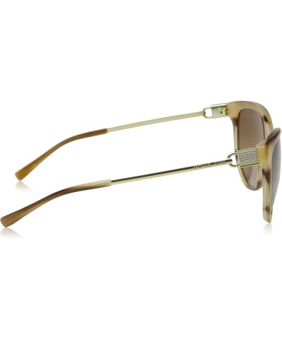 ABI MK2052 Sunglasses 329113-55 - Blonde Horn Frame, Brown Gradient MK2052-329113-55 $42.48 Rectangular