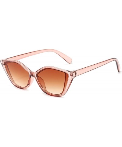 Fashion Small Frame Men's And Women's Personalized Sunglasses Outdoor UV400 Driving Sunglasses Gift C $18.92 Designer