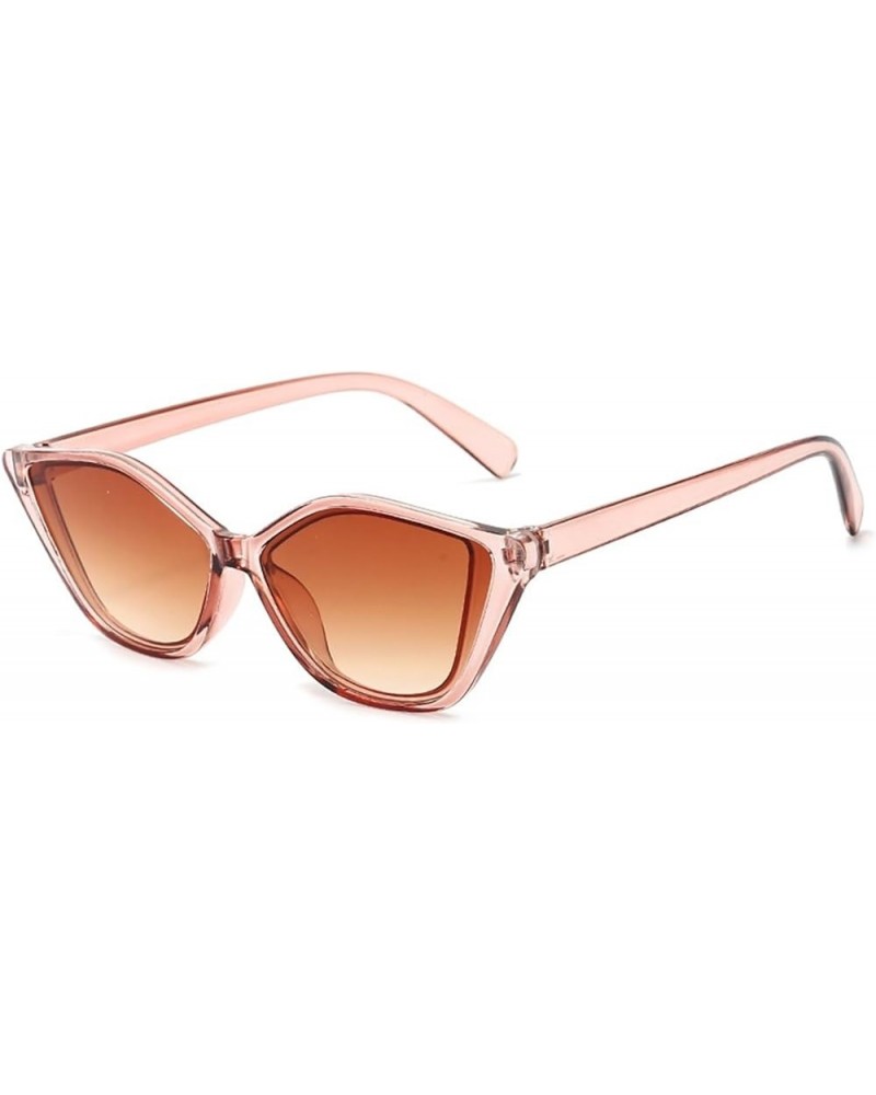 Fashion Small Frame Men's And Women's Personalized Sunglasses Outdoor UV400 Driving Sunglasses Gift C $18.92 Designer