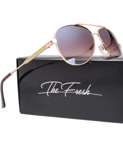 Classic Crystal Elegant Women Beauty Design Sunglasses Gift Box L162-gold Brown Gradient $9.17 Oval