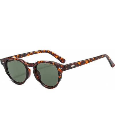 Trend Small Frame Men and Women Decorative Sunglasses (Color : C, Size : 1) 1 B $18.44 Designer