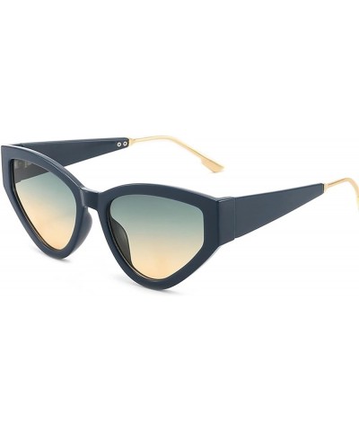 Cat Eye Retro Outdoor Beach Sunglasses for Men and Women (Color : 5, Size : 1) 1 4 $12.73 Designer