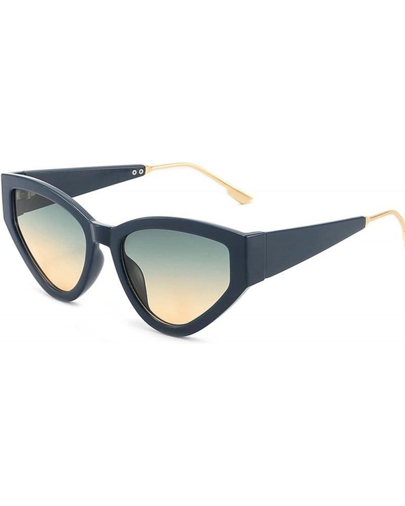 Cat Eye Retro Outdoor Beach Sunglasses for Men and Women (Color : 5, Size : 1) 1 4 $12.73 Designer