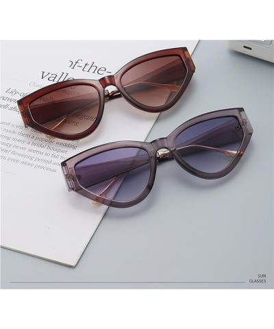 Cat Eye Retro Outdoor Beach Sunglasses for Men and Women (Color : 5, Size : 1) 1 4 $12.73 Designer