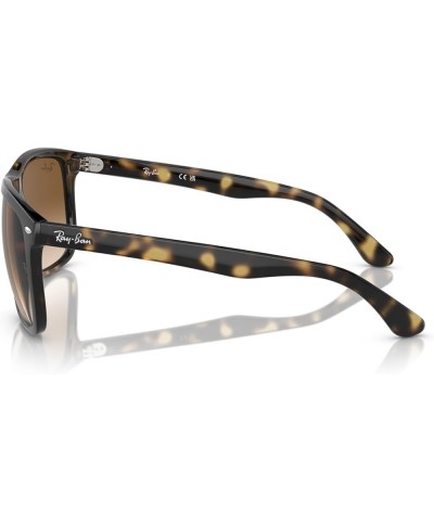 Rb4547 Boyfriend Two Square Sunglasses Havana/Clear Gradient Brown $59.05 Square