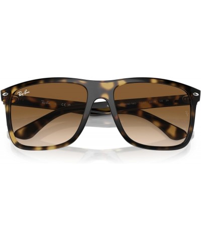 Rb4547 Boyfriend Two Square Sunglasses Havana/Clear Gradient Brown $59.05 Square