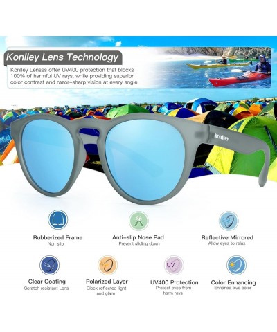 Cat Eye Sunglasses Retro Vintage Eyewear Non-slip Round Sunglasses for Men & Women Polarized/Non-Polarized Lens UV Protection...