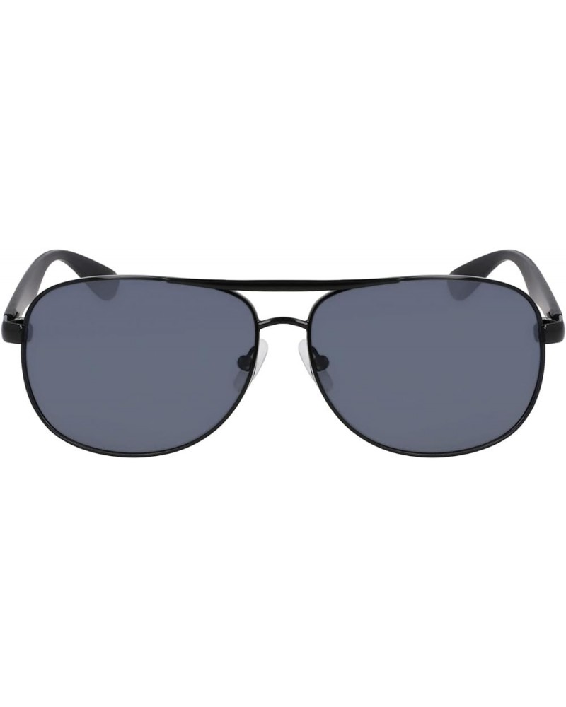 Men's N2245s Pilot Sunglasses Black $25.92 Pilot