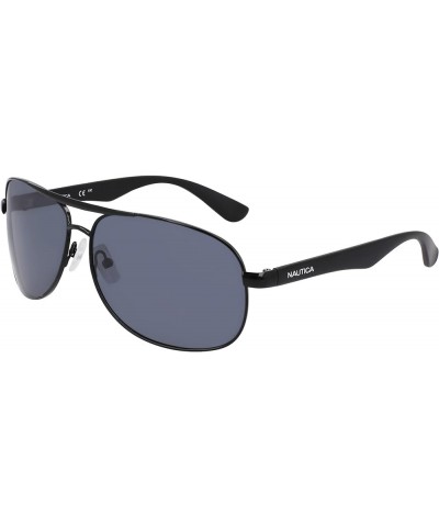 Men's N2245s Pilot Sunglasses Black $25.92 Pilot