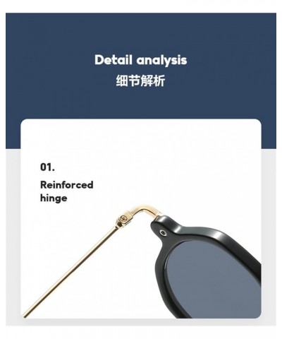 Small Frame Retro Sunglasses Women, Outdoor Driving Holiday Glasses (Color : F, Size : Medium) Medium A $15.43 Designer